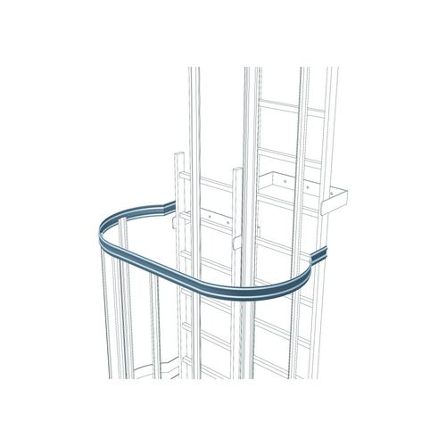 Escalera de aluminio - Mennens - de aluminio anodizado / de acero / fija