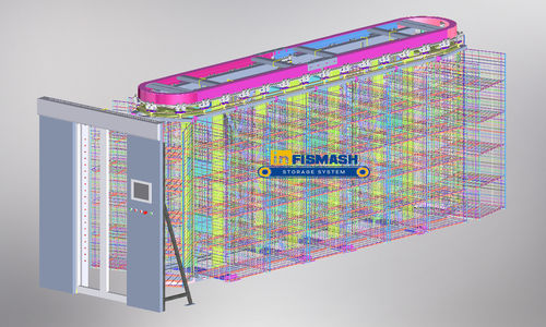 Carrusel horizontal - HCM - Changsha Kenwei Intelligent Technology Co., Ltd - para almacén / de manipulación