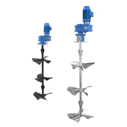 Agitador vertical - Mega RT(G) - Autmix - de turbina / para líquidos / líquido sólido