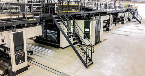 Línea de producción para cajas - NICE Wet End - BHS