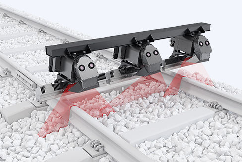 Sistema de inspección láser - V-CUBE - Mermec - de medición / de superficie / para aplicaciones ferroviarias