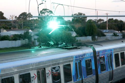 Sistema de detección de arco eléctrico - Mermec - para pantógrafos / para aplicaciones ferroviarias