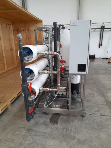 Unidad de purificación de agua para la industria alimentaria y de la bebida - 0I3380 - OSMOFILTER SL - industrial / de ósmosis inversa / compacta