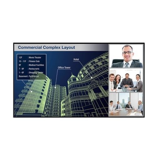 Visualizador TFT LCD - PN-HW861 - SHARP / NEC - 3840 x 2160 / 86" / de comunicación visual
