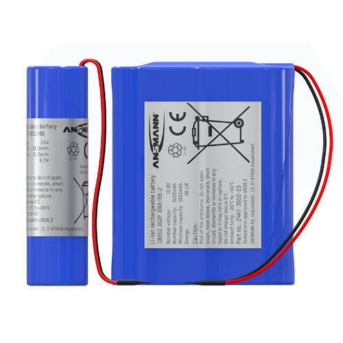 Batería Li-ion - Ansmann AG - rectangular / cilíndrica / 3 V