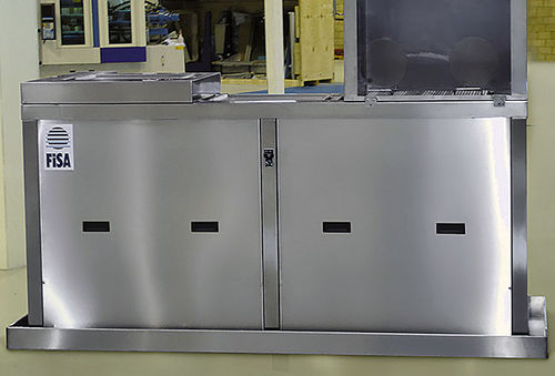 Máquina de limpieza de agua - LRD/P140 - Fisa North America - de pieza / para la industria del plástico