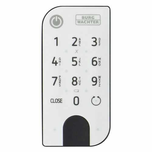 Teclado numérico 12 teclas - Entry 7711 KP PIN - Burg-Wächter KG - empotrable / de hemlock / inalámbrico