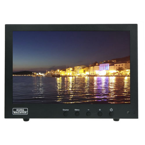 Monitor LCD - BWML-1000 - Burg-Wächter KG - 10" / 1024 x 768 / 800 x 600
