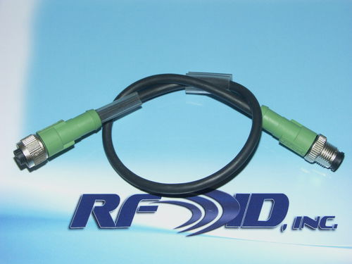 Conector de datos - 730-0033-xxFT	 - RFID, Inc. - M12 / de potencia / para transmisión marina