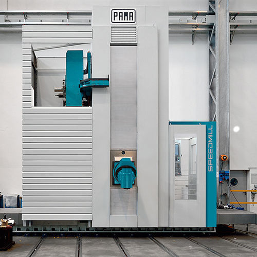Mandrinadora-fresadora CNC - SPEEDMILL B series - PAMA SpA - horizontal / de columna / 4 ejes