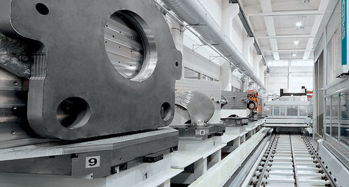Centro de mecanizado de 3 ejes - PAMA SpA - vertical / robotizado / con carga descarga automatizada