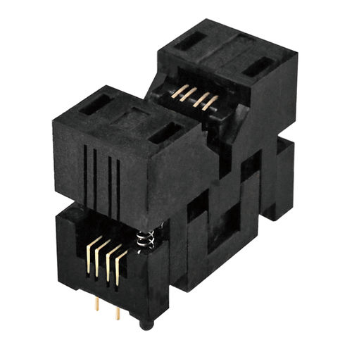 Zócalo de prueba para dispositivos electrónicos de cuarzo - GUT8 Series - JC CHERRY INC. - de rodaje