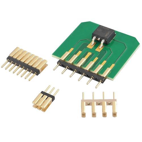 Regleta de contacto macho - Slit Pin - JC CHERRY INC. - de una sola hilera / recta / 2.54 mm (0.100")