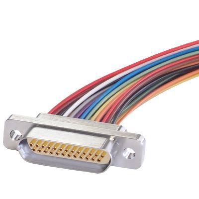 Conector de datos - VCMDS15R-AL-26L1000-TE - JC CHERRY INC. - micro-D / rectangular / aislado