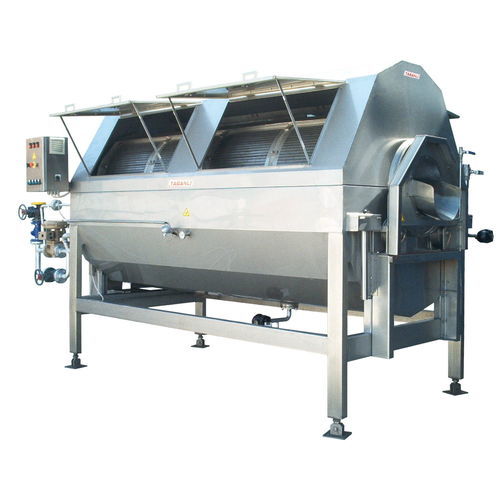Escaldador de hortalizas - TSDB - TABANLI MAKINA SAN VE TIC LTD STI - para champiñones / para la industria alimentaria / de vapor