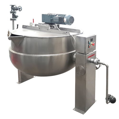 Cocedor industrial de vapor - TB5001M - TABANLI MAKINA SAN VE TIC LTD STI - de doble vaina / batch / de pasta
