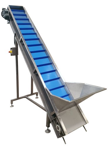 Ascensor de banda - TPVCE - TABANLI MAKINA SAN VE TIC LTD STI - eléctrico / para la industria agroalimentaria