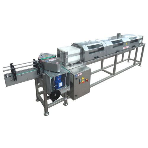 Enjuagadora-esterilizadora de botellas de vidrio - TJBRS01 - TABANLI MAKINA SAN VE TIC LTD STI - de latas de conservas