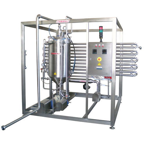 Pasteurizador tubular - TDTPH - TABANLI MAKINA SAN VE TIC LTD STI - para la industria agroalimentaria / desgasificador