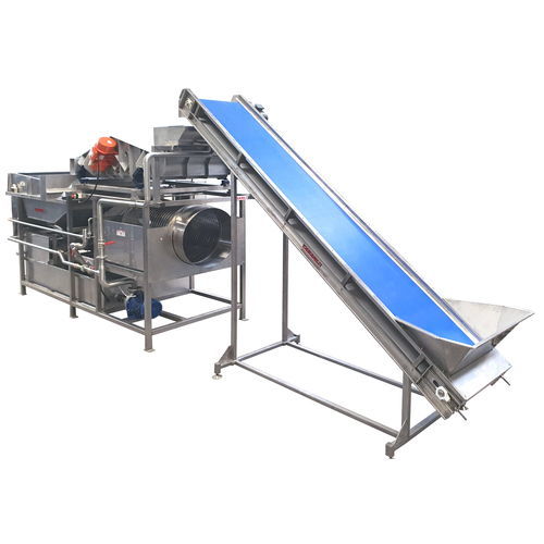 Lavadora agroalimentaria de maíz - TABANLI MAKINA SAN VE TIC LTD STI - de tambor / vibratoria / de pulverización