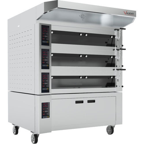 Horno para la industria agroalimentaria de pisos - VLT EDO series - Valent Bakery Equipment - para pan / de calor / eléctrico
