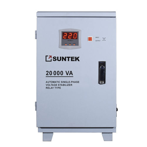Estabilizador de tensión trifásico - SUNTEK 20000 VA - Electrosheriff - automático