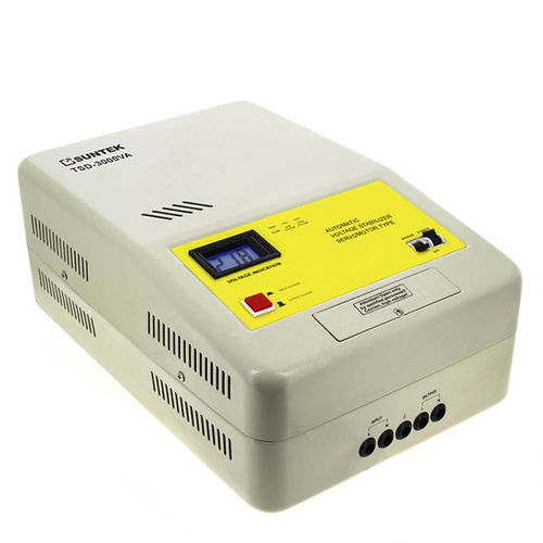 Estabilizador de tensión monofásico - SUNTEK 3000 VA EM - Electrosheriff - trifásico / automático