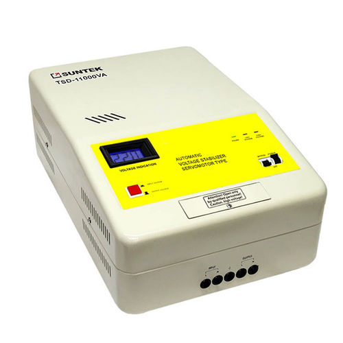 Estabilizador de tensión monofásico - SUNTEK 11000 VA EM - Electrosheriff - trifásico / automático