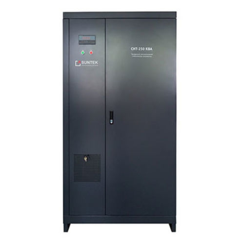 Estabilizador de tensión trifásico - SUNTEK 250 KVA - Electrosheriff - automático