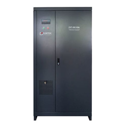 Estabilizador de tensión trifásico - SUNTEK 400 KVA - Electrosheriff - automático