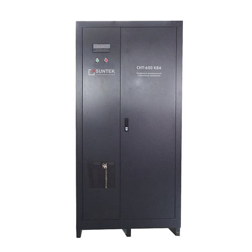 Estabilizador de tensión trifásico - SUNTEK 600 KVA - Electrosheriff - automático