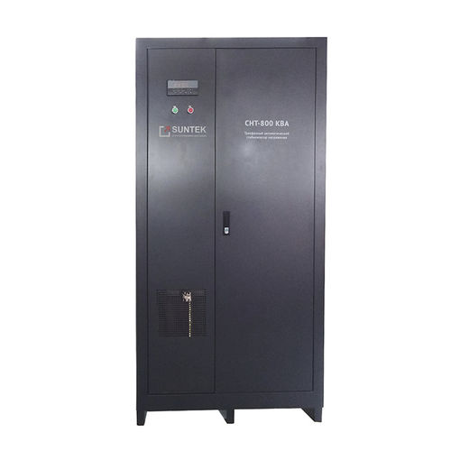 Estabilizador de tensión trifásico - SUNTEK 800 KVA - Electrosheriff - automático