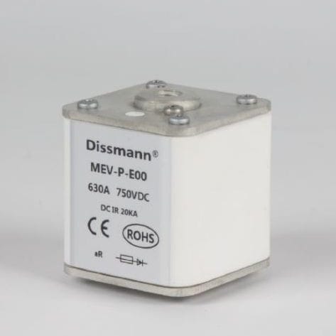Fusible de cerámica - MEV-P-C20-400A  - Shenzhen Deer Electronic Co.,Ltd. - de acción rápida / clase aR / de alta tensión