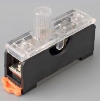 Portafusible para montaje en panel - H3-21 - Shenzhen Deer Electronic Co.,Ltd. - para bloque de conexión