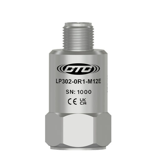 Sensor de aceleración vibratorio - LP302-M12E - CTC - hermético
