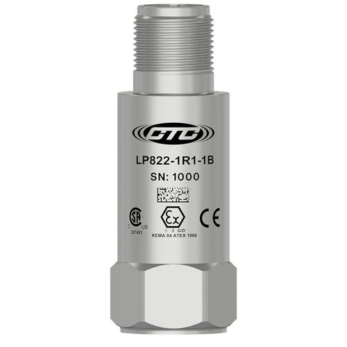 Sensor de vibración por corrientes de Foucault - LP822 - CTC - para vigilancia de máquinaria