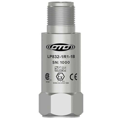 Sensor de vibración por corrientes de Foucault - LP832 - CTC - con medidor de temperatura