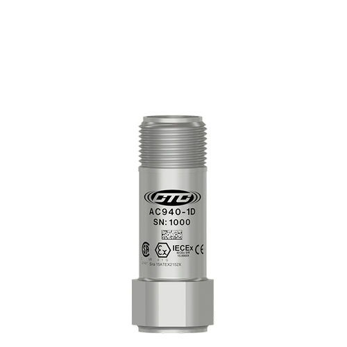Acelerómetro en miniatura - AC940 - CTC - hermético / ATEX / industrial