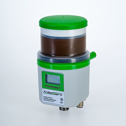 Lubricador de punto único - FlexxPump1 125 series - TRIBOSERV - electromecánico / progresivo / con batería