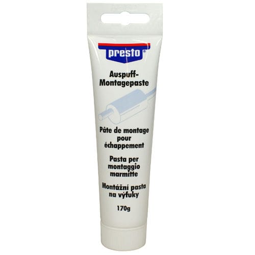 Pasta de montaje - presto - European Aerosols GmbH - de fibra de vidrio / para metal