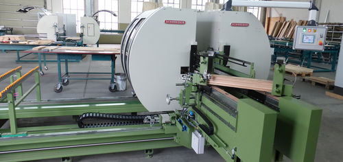 Máquina de corte de bloques - PAKUE F - Gebr. Schröder GmbH - controlada por PLC / automática / de rodillos