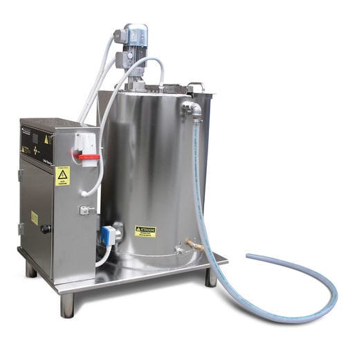 Pasteurizador eléctrico - CONDOR S.R.L. - para productos lácteos / manual / a medida
