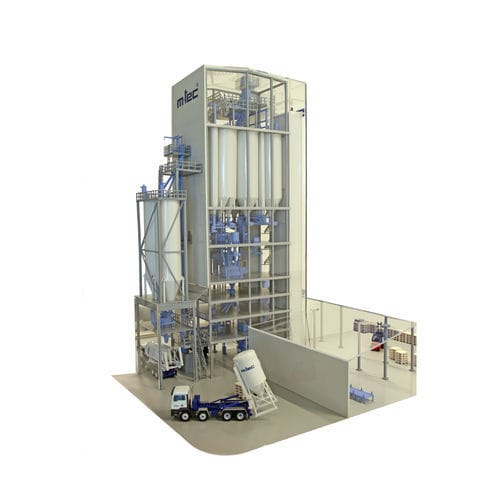 Planta de hormigón estacionaria - MTA - M-TEC Mathis Technik - compacta / vertical