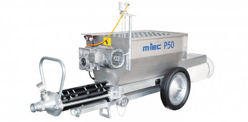 Bomba centrífuga - CONNECT P50 3DCP - M-TEC Mathis Technik - de mortero / para mortero autonivelante / de palanca