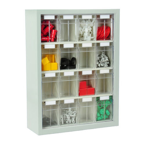 Armario de pared - MultiStore - hünersdorff GmbH - de almacenamiento / de chapa de acero / con cubetas