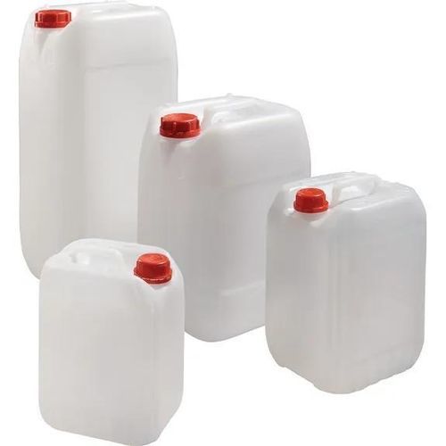 Jerricán de plástico - 0017217030 - hünersdorff GmbH - rectangular / para productos peligrosos / compacto