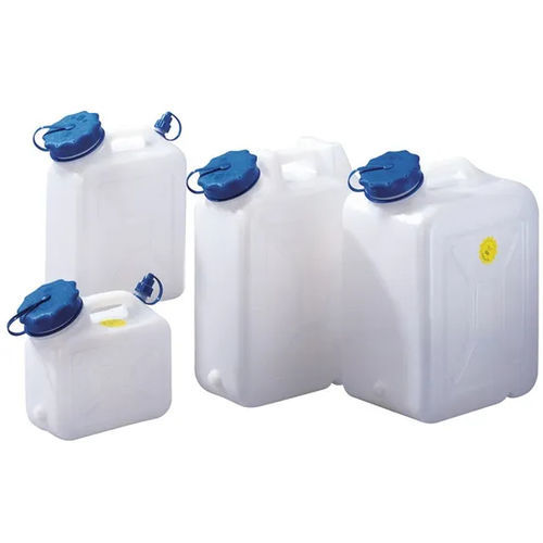 Jerricán de PEAD - 0017217404 - hünersdorff GmbH - rectangular / para productos químicos