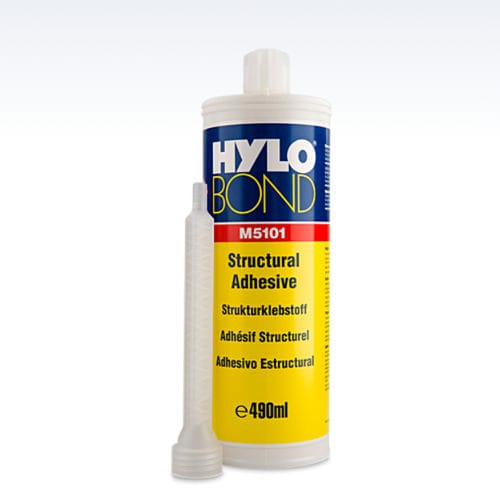 Cola acrílica - HYLO®BOND M5101 - Hylomar GmbH - para metal / bicomponente / de pegado
