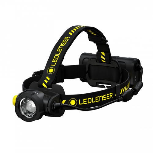 Lámpara frontal LED - H series - Ledlenser GmbH&Co. KG - de trabajo / recargable / robusta