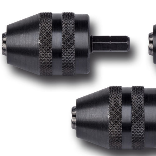 Mandril para taladro con cono Morse hembra - Peddinghaus Handwerkzeuge Vertriebs GmbH - con adaptador / de acero / 3 mordazas